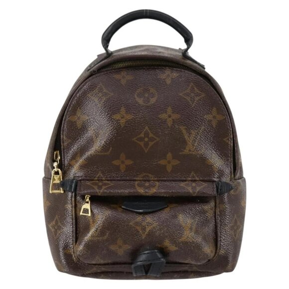 LOUIS VUITTON Monogram Palm Springs MINI Backpack M44873 LV Auth ar13828 main image 7